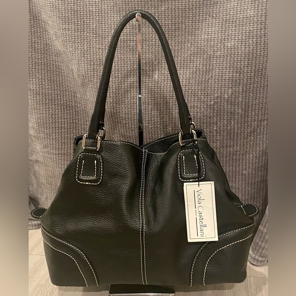 NWT Viola Castellani Milano Satchel - Picture 10 of 11